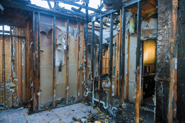 Professional Fire Damage Removal technician working in Malvern, PA